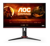 AOC Full HD Monitor 68,6 cm (27 Zoll) 16:9 4 ms 350 cd/m²  27G2SU/BK (Schwarz, Rot) f&uuml;r 251,96 Euro