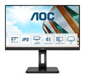 AOC Full HD Monitor 68,6 cm (27 Zoll) 16:9 4 ms 300 cd/m²  27P2Q (Schwarz) f&uuml;r 189,99 Euro