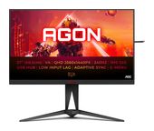 AOC Quad HD Monitor 68,6 cm (27 Zoll) 16:9 1 ms 400 cd/m²  AG275QZN/EU (Schwarz, Rot) f&uuml;r 388,00 Euro