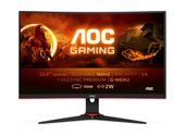 AOC Full HD Monitor 59,9 cm (23.6 Zoll) 16:9 4 ms 250 cd/m²  C24G2AE/BK (Schwarz, Rot) f&uuml;r 182,99 Euro