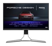 AOC 4K Ultra HD Monitor 80 cm (31.5 Zoll) 16:9 1 ms 600 cd/m²  PD32M (Schwarz, Grau) f&uuml;r 1.307,00 Euro
