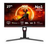 AOC 2K Ultra HD Monitor 68,6 cm (27 Zoll) 16:9 1 ms  Q27G3XMN/BK (Schwarz, Rot) f&uuml;r 391,00 Euro