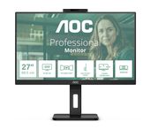AOC Quad HD Monitor 68,6 cm (27 Zoll) 16:9 4 ms 350 cd/m²  Q27P3QW (Schwarz) f&uuml;r 299,00 Euro