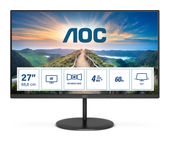 AOC 4K Ultra HD Monitor 68,6 cm (27 Zoll) 16:9 4 ms 350 cd/m²  U27V4EA (Schwarz) f&uuml;r 280,96 Euro