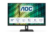 AOC 4K Ultra HD Monitor 80 cm (31.5 Zoll) 16:9 4 ms 350 cd/m²  U32E2N (Schwarz) f&uuml;r 423,00 Euro