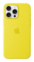 Apple Cover für Apple iPhone 16 Pro Max  Silikon Case mit MagSafe (Gelb) f&uuml;r 52,96 Euro