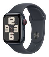 Apple Digital 40 mm S/M Smartwatch Rechteckig 18 h 326 ppi 4G  Watch SE (Schwarz) f&uuml;r 292,96 Euro
