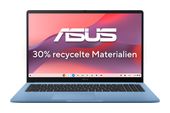Asus Full HD Notebook 39,6 cm (15.6 Zoll) 1920 x 1080 Pixel 128 GB eMMC ChromeOS MediaTek Kompanio max. 2,6 GHz  Chromebook CM1505CM4A-S70030 (Blau) f&uuml;r 404,00 Euro
