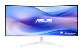 Asus Quad HD Monitor 86,4 cm (34 Zoll) 21:9 1 ms 300 cd/m²  Eye Care VU34WCIP-W (Weiß) f&uuml;r 452,00 Euro
