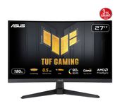 Asus Quad HD Monitor 68,6 cm (27 Zoll) 16:9 1 ms 300 cd/m²  TUF Gaming VG27WQ3B (Schwarz) f&uuml;r 259,90 Euro