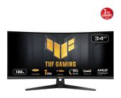 Asus Quad HD Monitor 86,4 cm (34 Zoll) 21:9 1 ms 400 cd/m²  TUF Gaming VG34VQ3B (Schwarz) f&uuml;r 290,00 Euro