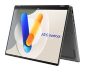 Asus WUXGA Notebook 40,6 cm (16 Zoll) 1920 x 1200 Pixel 512 GB SSD Windows 11 Home Intel Core Ultra 7 max. 4,8 GHz  Vivobook Flip TP3607SA-SI716W Copilot+ PC (Grau) f&uuml;r 1.212,00 Euro