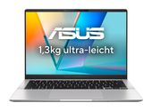 Asus WUXGA Notebook 35,6 cm (14 Zoll) 1920 x 1200 Pixel 16 GB Ram 512 GB SSD Windows 11 Home Intel Core Ultra 5 max. 4,5 GHz  Vivobook S14 S5406SAL-SF312W (Silber) f&uuml;r 1.172,00 Euro