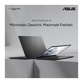 Asus WUXGA Notebook 35,6 cm (14 Zoll) 1920 x 1200 Pixel 1 TB SSD Windows 11 Home AMD Ryzen 7 max. 4,6 GHz  Zenbook 14 UM3406GA-QD030W Copilot+ (Schwarz) f&uuml;r 1.299,00 Euro