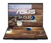 Asus 2K Ultra HD Notebook 35,6 cm (14 Zoll) 2880 x 1800 Pixel 1 TB SSD Windows 11 Pro Intel Core Ultra 9 max. 4,9 GHz  Zenbook Duo UX8407AA-SN469X (Grau) f&uuml;r 3.031,00 Euro