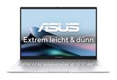 Asus WUXGA Notebook 35,6 cm (14 Zoll) 1920 x 1200 Pixel 16 GB Ram 1 TB SSD Windows 11 Home Intel Core Ultra 7 max. 5,1 GHz  Zenbook UX3405CA-QL1496W (Silber) f&uuml;r 1.212,00 Euro