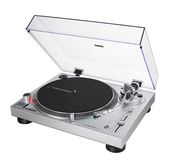 Audio-Technica Plattenspieler mit Direktantrieb  AT-LP120XUSB (Silber) f&uuml;r 282,96 Euro