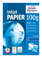 Avery Bright White Inkjet Papier A4 500 Sheets f&uuml;r 17,19 Euro