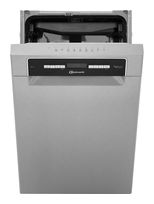 Bauknecht 45 cm Geschirrspüler unterbaufähig Leise 10 Maßgedecke BSUO3O33PFX f&uuml;r 409,00 Euro