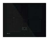 Bauknecht 56 cm Induktions Kochfeld/Herdplatte 4 Zone(n) mit in­te­grier­tem Dunstabzug BVH65 (BVH2065B + FK65VHBO) autarkes f&uuml;r 1.726,00 Euro