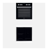 Bauknecht Herdset normal AutoClean mit 60 cm Induktions Kochfeld HEKO F500 (HIS5EI8VS3ES + BU 1760CFT) f&uuml;r 759,00 Euro