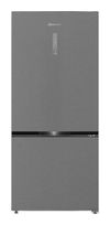 Bauknecht 430 l / 185 l Kühl-Gefrierkombi freistehend NoFrost 214 kWh Jahr  KGDNF83XLCIN (Edelstahl) f&uuml;r 1.038,00 Euro