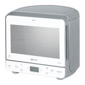 Bauknecht Standgeräte Solo 700 W Größe: klein 5 Stufen Dampfgaren Grill  MW39WSL (Silber) f&uuml;r 177,96 Euro