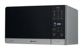 Bauknecht Freistehende Mikrowelle 800 W Größe: mittel 6 Stufen Dampfgaren Grill  MW49SL (Schwarz, Silber) f&uuml;r 168,96 Euro