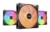 be quiet! LIGHT WINGS LX 140mm PWM High Speed 3-Pack Black f&uuml;r 57,46 Euro