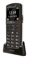 Beafon 4G Smartphone 5,59 cm (2.2 Zoll) Single SIM  SL260 (Schwarz, Silber) f&uuml;r 60,96 Euro