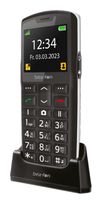 Beafon 4G Smartphone 5,59 cm (2.2 Zoll) Single SIM  SL260 (Schwarz, Silber) f&uuml;r 55,96 Euro