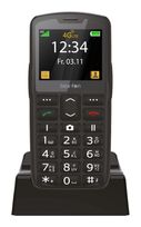 Beafon 4G Smartphone 5,59 cm (2.2 Zoll) Single SIM  SL260 (Schwarz, Silber) f&uuml;r 55,96 Euro