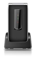 Beafon 4G Smartphone 6,1 cm (2.4 Zoll 1,3 MP Single SIM  SL495 (Schwarz, Silber) f&uuml;r 55,96 Euro