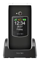 Beafon 4G Smartphone 6,1 cm (2.4 Zoll 1,3 MP Single SIM  SL605pro LTE (Schwarz, Rot) f&uuml;r 72,96 Euro