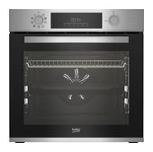 Beko Herdset groß AutoClean mit Induktions Kochfeld BBSM12340XFP f&uuml;r 1.139,00 Euro