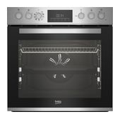 Beko Herdset groß AutoClean SteamShine mit Glaskeramik Kochfeld BBUM12320XFP f&uuml;r 1.179,00 Euro