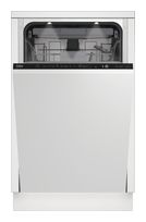 Beko 45 cm Geschirrspüler vollintegriert (ohne Front) Leise 10 Maßgedecke Restwärme BDIS38040Q f&uuml;r 488,00 Euro