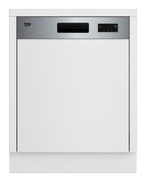 Beko 60 cm Geschirrspüler integriert (ohne Front) Leise 14 Maßgedecke Restwärme BDSN15430X f&uuml;r 409,00 Euro