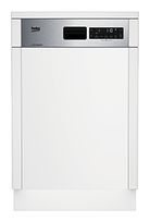 Beko 45 cm Geschirrspüler vollintegriert (ohne Front) Leise 11 Maßgedecke Restwärme DSS28021X f&uuml;r 483,00 Euro