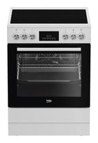 Beko Freistehender Herd Elektro groß mit Glaskeramik Kochfeld FBM67320XS f&uuml;r 527,00 Euro
