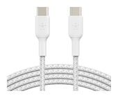 Belkin 0,48 Gbit/s Stecker Rundkabel USB C auf USB C bis 60 W 1 m  BoostCharge (Weiß) f&uuml;r 16,46 Euro
