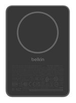 Belkin 5000 mAh Powerbank USB Typ-C Kabelloses Laden  BoostCharge BPD010 (Schwarz) f&uuml;r 30,96 Euro
