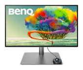 Benq 4K Ultra HD Monitor 68,6 cm (27 Zoll) 16:9 5 ms 250 cd/m²  PD2725U (Schwarz) f&uuml;r 919,00 Euro