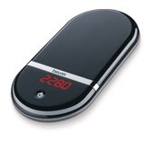 Beurer Elektronische Küchenwaage bis 2 kg Genauigkeit 0,1 g  KS36 (Silber) f&uuml;r 39,99 Euro