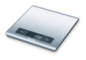 Beurer Elektronische Küchenwaage bis 5 kg Genauigkeit 1 g  KS51 (Silber) f&uuml;r 37,99 Euro