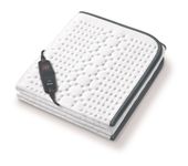 Beurer  UB60 Wärmeunterbett (Weiß, Dunkles Grau) f&uuml;r 62,96 Euro