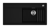 BLANCO Silgranit 1 Becken  ETAGON XL 6 S Einbauspüle für 60 cm Unterschrank (Schwarz) f&uuml;r 760,00 Euro
