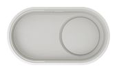 BLANCO Granit 1 Becken  OOVALON 700-IF Flächenbündige Spüle für 80 cm Unterschrank (Weiß) f&uuml;r 1.039,00 Euro