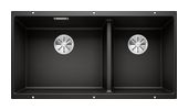 BLANCO SUBLINE 480/320-U, SILGRANIT, schwarz, ohne Ablauffernbedienung, Becken links, 900 mm Untermaß f&uuml;r 607,00 Euro