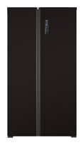 Bomann Side-by-Side Kühl-/ Gefrierkombination 291 l / 151 l 287 kWh NoFrost 1770 mm x 900 mm  Kombi SBS 7344 (Schwarz) f&uuml;r 634,00 Euro